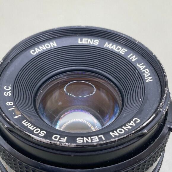 Canon FD 50mm 1:1.8‎ Film Camera Lens, Made In Japan - Picture 4 of 5